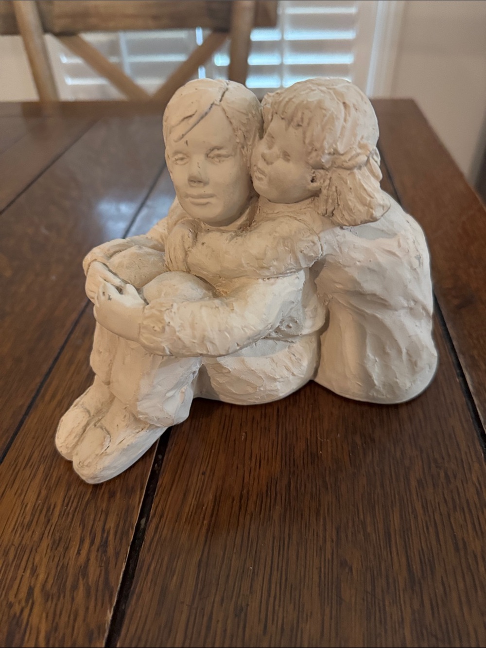 Vintage Austin Sculpture “Daddy Hugs”